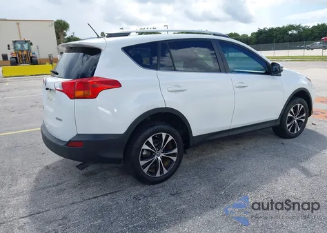 2015 Toyota Rav4 Limited z USA, uszkodzony, nr VIN 2T3YFREV6FW166733